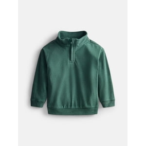 Wonder Nation Toddler Boys Quarter Zip Pullover, Sizes 18M-5T