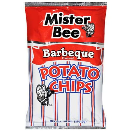 Mister Bee: Potato Barbeque Chips, 10 Oz