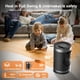 thumbnail image 5 of Calentador portátil eléctrico Space Heater Feculs con termostato de 1500 W, 5 of 7