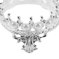 thumbnail image 3 of OULII 4Pcs Silver Nail Brush Pen Rack Vintage Crown Manicure Organizer for Salon and Home Use, 3 of 6