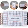 thumbnail image 4 of UDIYO Guitar Neck Ruler Accurate Portable PVC String Action Ruler Gauge for Guitar, 4 of 7