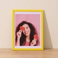 thumbnail image 5 of decorUhome 12x16 Matted to 11x14 Picture Frame, Photo Frame for Gallery Wall or Tabletop Display, Yellow, 5 of 9