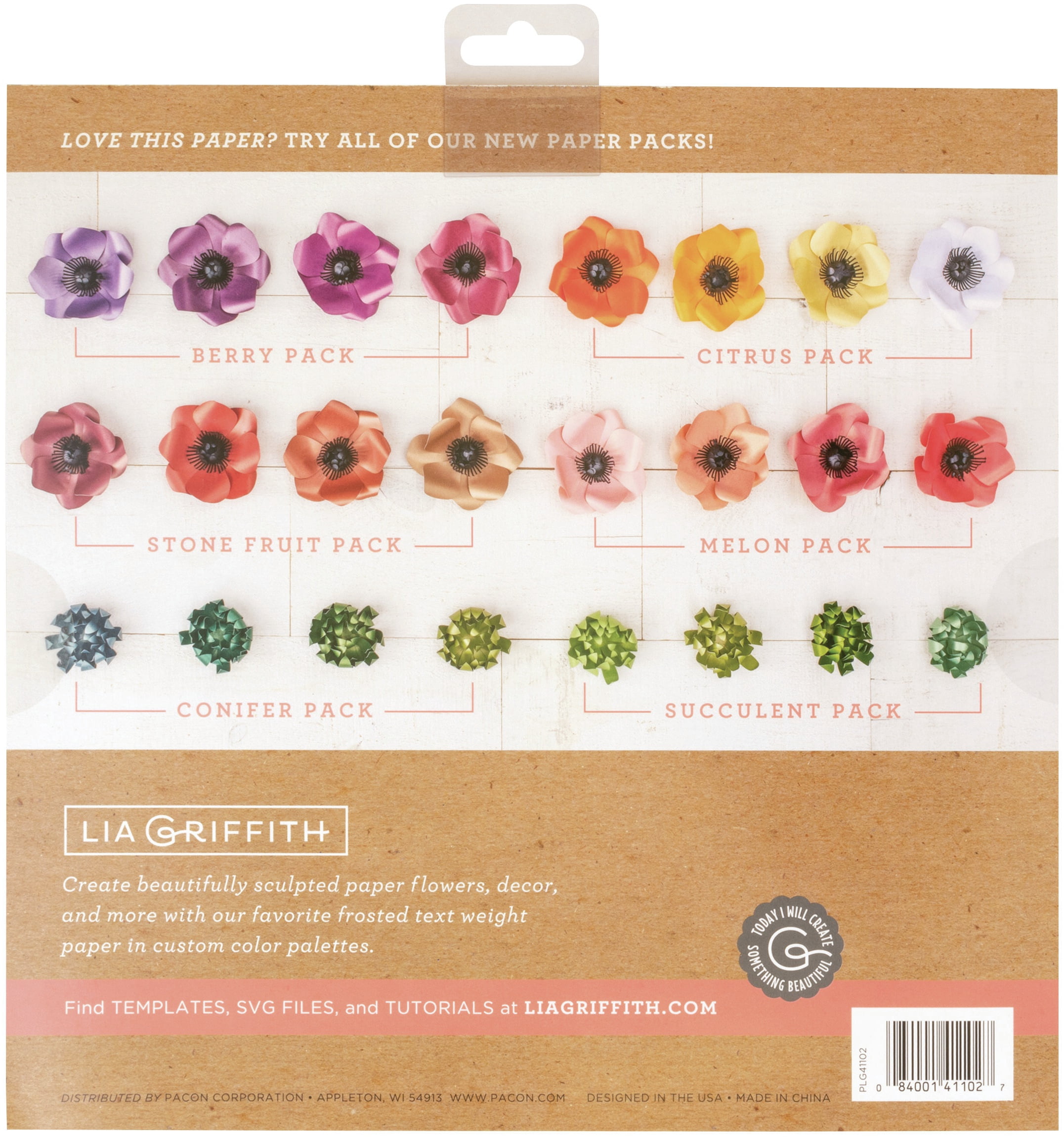 Frosted Craft Tissue Paper 12"X12" 20/Pkg-Citrus-Oranges
