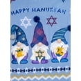 thumbnail image 5 of Jollidays Womens Hanukkah Gnomes Celebration Ugly Hanukkah Sweater, 5 of 5