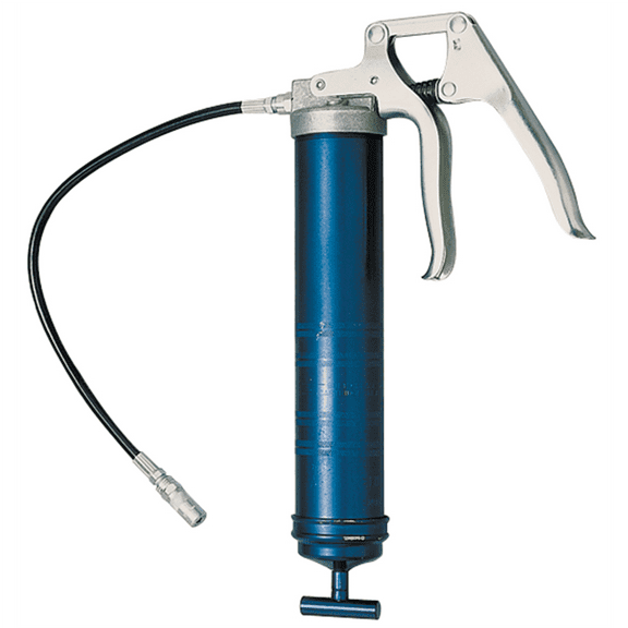 Lincoln 1133 Pistol Grip HD Grease Gun with 18" Whip Flex Hose and Coupler