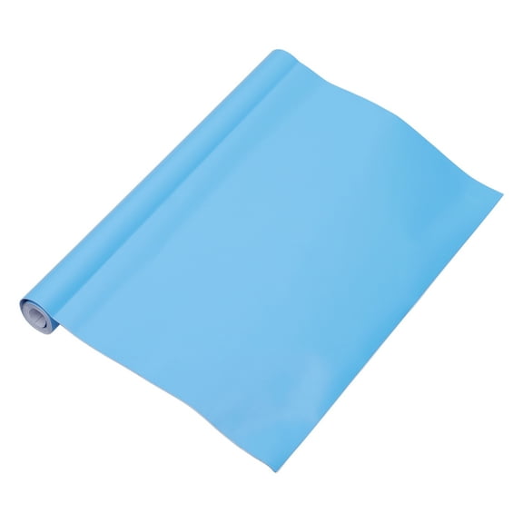 Matte Light Blue Car Wrap Film 31x152cm(1ft x 5ft) Vinyl Wrap Cover 5.5mil 1 Pc Universal
