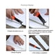 thumbnail image 2 of Cuchillo utilitario plegable Cuchillo fácil de usar para cortar papel de caja (1 cuchillo + 1 hoja) Ndcxsfigh Para estrenar, 2 of 6