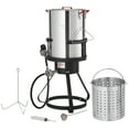 thumbnail image 1 of VEVOR Friteuse à Dinde Profonde en Aluminium 30 qt 54 000 BTU, 1 of 9
