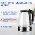 thumbnail image 3 of Lieberwell 1.8 L Electric Kettle, Black with Automatic Shut-OFF, 3 of 6