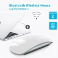 thumbnail image 3 of YOPTOP For   Wireless Bluetooth Touch Magic Mouse For Macbook Pro Air Mini Laptop Tablet PC iPad Gaming Ergonomico Mouse black,Black, 3 of 6