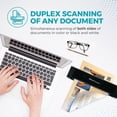 thumbnail image 2 of Escáner portátil IRIScan Executive v4pro, escáner de documentos dúplex de 8 ppm, escáner de recibos, editor de PDF Readiris gratuito, escáneres para computadoras, escaneo a Word, PDF, XLS, tarjetas de, 2 of 5