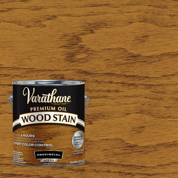 2 Pack, Provincial, Varathane Premium Oil-Based Interior Wood Stain-211682, Gallon