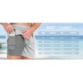 thumbnail image 4 of GIRUNS Men's 2 in 1 Hybrid Shorts Summer Quick Dry Running Athletic Stretch Gym Beach Short, 4 of 6
