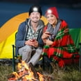 thumbnail image 6 of 4 Pieces Christmas Unisex 5 Led Knitted Winter Flashlight Beanie Cap Knit Men Headlamp Hat, 6 of 7