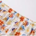 thumbnail image 5 of FAWUUDO Sports Shorts for Men Adjustable Waist Drawstring Loose Fashionable Print Shorts Beach Running Straight Shorts XL B-Multicolor, 5 of 9