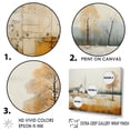 thumbnail image 3 of Designart "Subdued Elegance In The Countryside IV" Countryside Floater Framed Canvas Prints, 3 of 5
