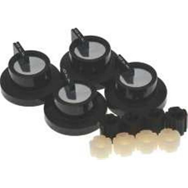 Robertshaw 654173 Universal Gas Burner Range Knob Kit Pack of 2