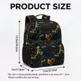 thumbnail image 7 of KUIFORTI Dinosaur Skull Toddler Backpack Boys Kids School Bag with Side Pockets Adjustable Straps Lightweight for Preschool Kindergarten Back to School Gifts, 7 of 7