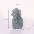 thumbnail image 5 of Huarong  Gravel Buddha Outdoor Miniatures Creative Craft Tabletop Statue for Living Room Bedroom Decor  Bridal Bouquet, 5 of 8