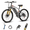 26"Black red-Upgraded, variant on Adult Electric Mountain Bike, 749W Peak Motor, 20MPH & 40 Mile Range, 432Wh Removable Battery, 7-Speed, 26" Tires, UL2849 Certified Ebike