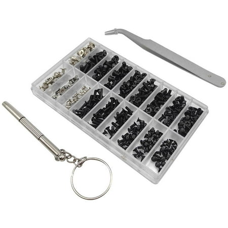 

355pcs PC Screws Assorted Set M2 M3 M2.5 Replacement assortment set