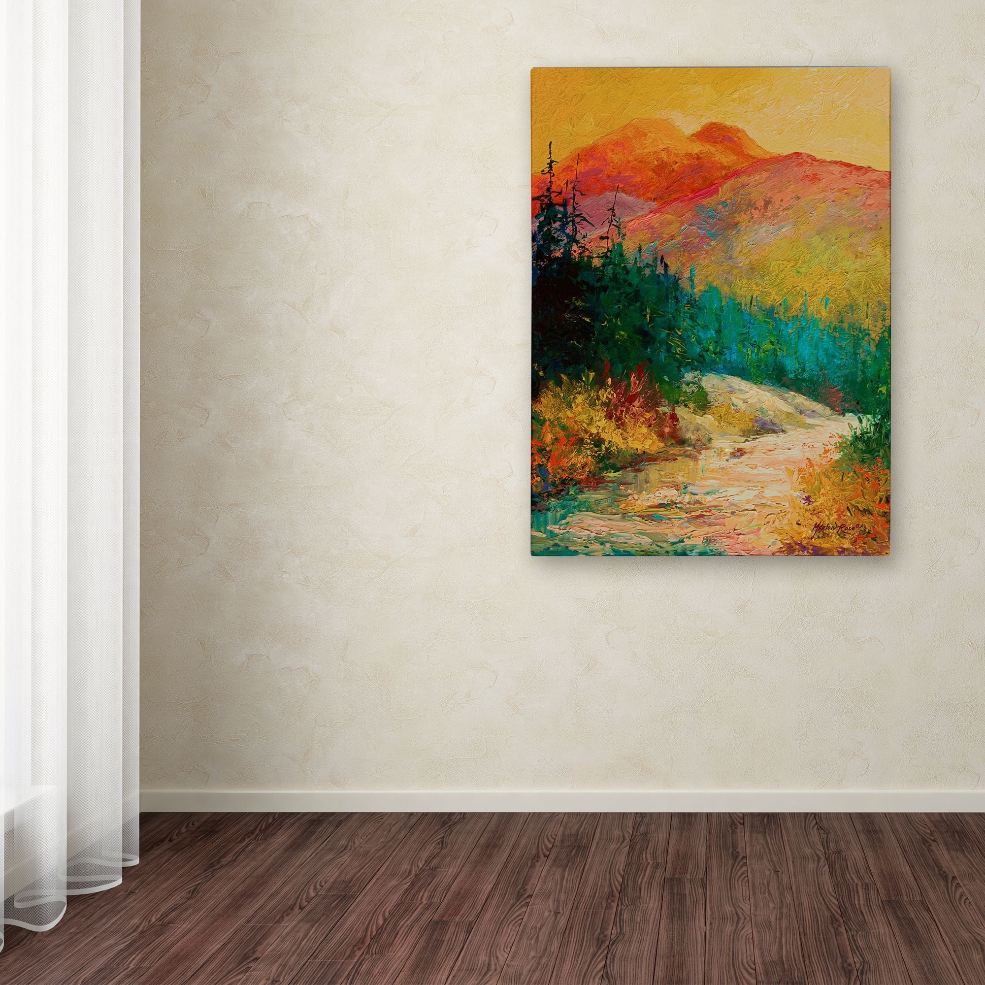 Trademark Fine Art 'Northern Essence Ak' Canvas Art by Marion Rose