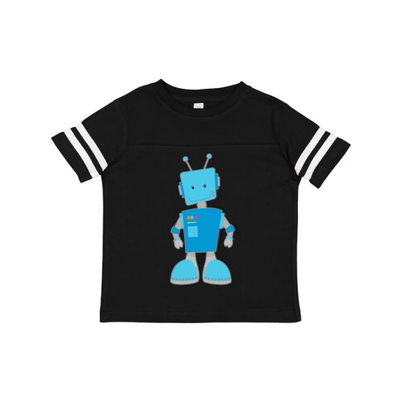 Inktastic Blue Robot Boys or Girls Toddler T-Shirt