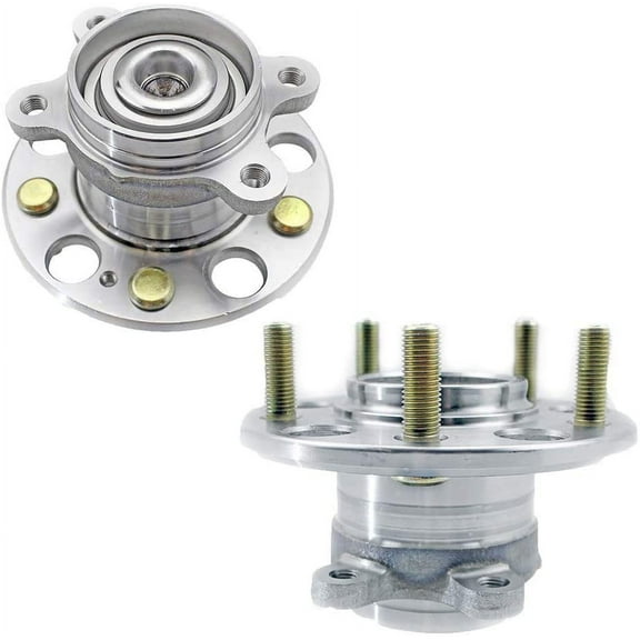 Bode-man Pair Rear Wheel Hub and Bearing Assembly NO-ABS for 2008-2010 Hyundai Elantra