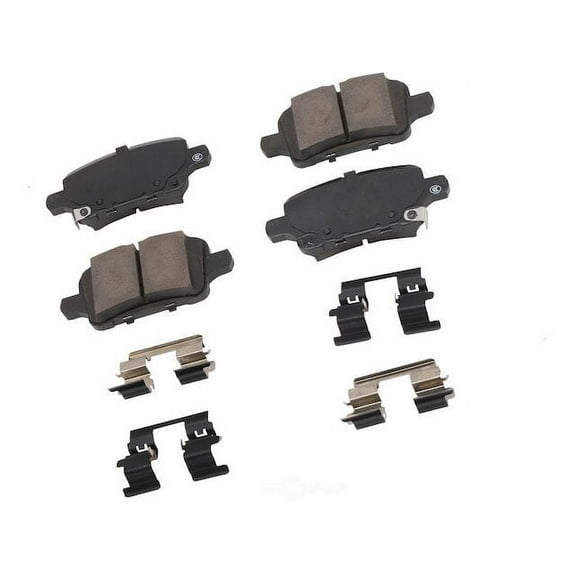 Rear Brake Pad Set - Compatible with 2018 - 2020 Chevy Equinox 2019