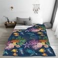 thumbnail image 5 of Sikiie Undersea Animals Ultra-Soft Micro flannel Blanket Luxury All Seasons Warm Blanket for Bedding Sofa and Travel (4 sizes)-50"x40", 5 of 7