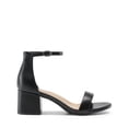 thumbnail image 2 of Sandalia DREAM PAIRS con Tacón Bajo Grueso Negro PU Talla 11, 2 of 8