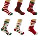 thumbnail image 4 of Guardurnaity 1 par de calcetines cómodos coloridos hasta media pantorrilla para mujer, calcetines informales antideslizantes de Navidad con suelo Medias uno, 4 of 6