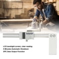 thumbnail image 3 of Digital Height Gauge, LCD Backlight 0-150mm 0-6in Stainless Steel Body Height Measuring Meter High Sensitivity  For Diameter Depth Measuring, 3 of 7