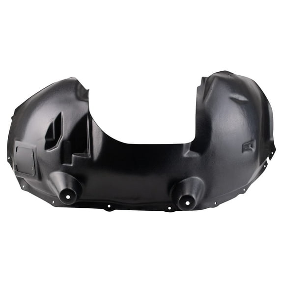 TRQ Front Left Inner Fender Liner Black Drivers Side Fits Select 2006-2010 Jeep Commander CH1250129