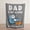 Dadgrey, variant on Go USA Football Throw Blanket, Patriotic Football Fan Blanket 2026, Soft Flannel Game Day Blanket for Sofa Bed, Gift for Men, Women, and Children