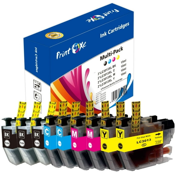 LC3013XL Compatible 2 Sets plus Black of 9 LC 3013 XL Cartridges All Pigment Ink for Brother MFC Models J491DW / J497DW / J690DW / J895DW