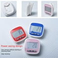 thumbnail image 4 of Simple Pedometer LCD Dispaly 3D Walking Step Counter Pedometer Running Walking Passometer Counter with Clip, 4 of 9