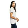 thumbnail image 3 of Sport-Tek Ladies Contrast PosiCharge Tough Polo-2XL (White/ Heather Grey), 3 of 6