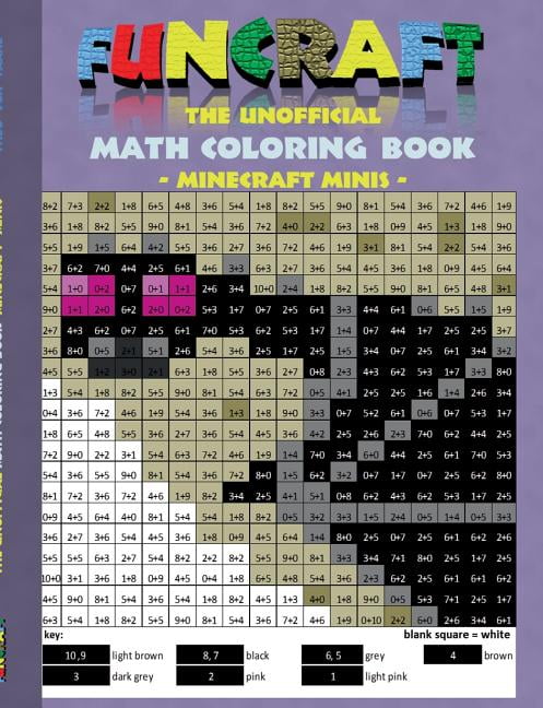 Funcraft - The unofficial Math Coloring Book: Minecraft ...