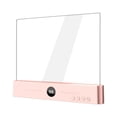 thumbnail image 2 of Book Light, Led Reading Clip On Book Light Rechargeable, 2026 Upgraded Flat Night Light with 3 Colors & Timer Lamp, Stepless Dimming Anti-Glare Intelligent Design, Reading in Bed (Pink), 2 of 9