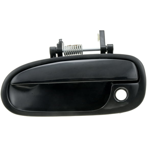 Dorman 77777 Front Driver Side Exterior Door Handle for Specific Honda Models, Smooth Black