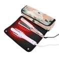 thumbnail image 3 of Hair Tool Organizer Bag with Heat Resistant Mat Removable Travel Storage Case for Hot Air Brushes Curling Irons Cute White Rabbit, 3 of 8