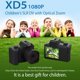 thumbnail image 5 of Cámara Digital de Niños Dslr Cámara Digital, 30x Grabadora Cámara de Niños de Alta Definición, Larga Espera Y Carga Usb, Adecuada para Niños / Niñas / Niños / Estudiantes / Ancianos Cámara Digital Peq, 5 of 9