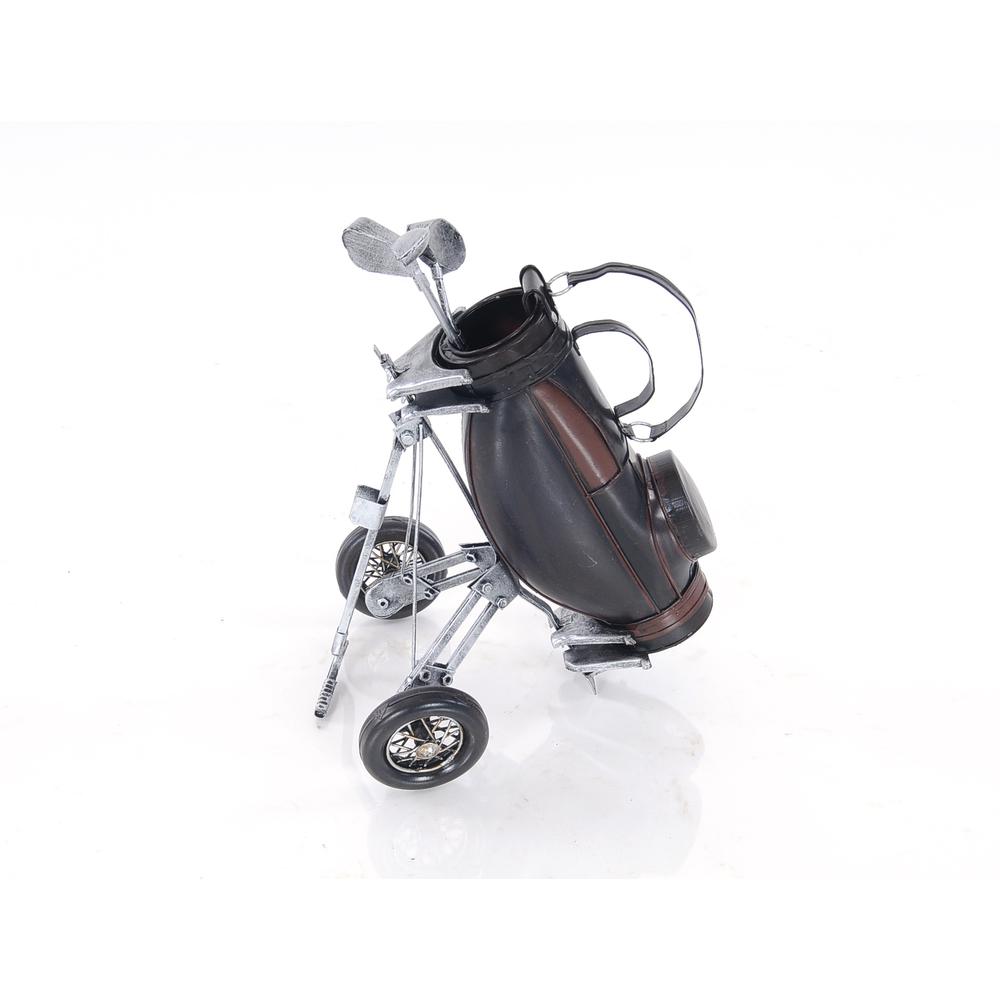 6.5" x 8" x 10" Black Golf Bag