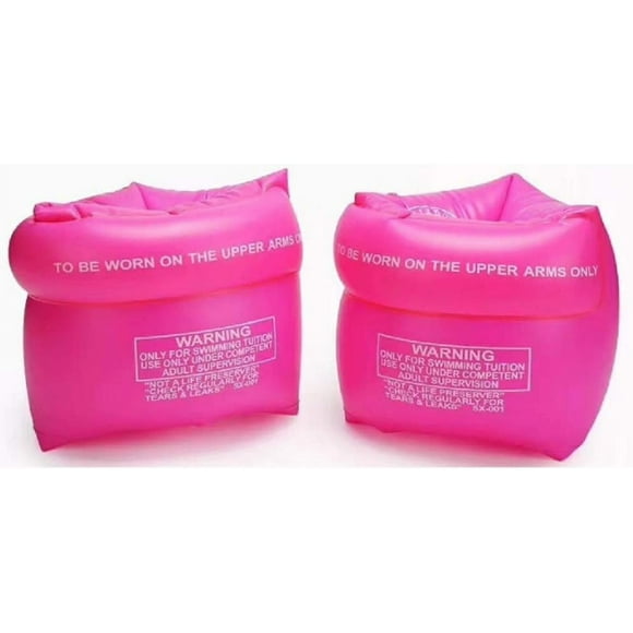 Brassards de Natation Gonflables, Lot de 2, Manches Flottantes pour Enfants Adultes Apprentissage de la Natation, Anneau de Natation pour Enfants et Adultes