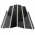 thumbnail image 5 of New Glossy Black Window Pillar Posts Door Trim Cover Kit For Kia Optima 2011-15, 5 of 5