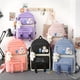 thumbnail image 3 of Juego De Mochila Kawaii De 5 Uds, Mochila Escolar De Estilo Preppy Con Bolso De Mano, Bandolera, Estuche Para Lápices Y Monedero Con Cordón, 3 of 4