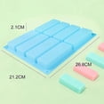 thumbnail image 2 of Silicone Baking Molds for Granola Bars, 3pcs 8-Cavity Rectangle BPA-Free Reusable, 2 of 5