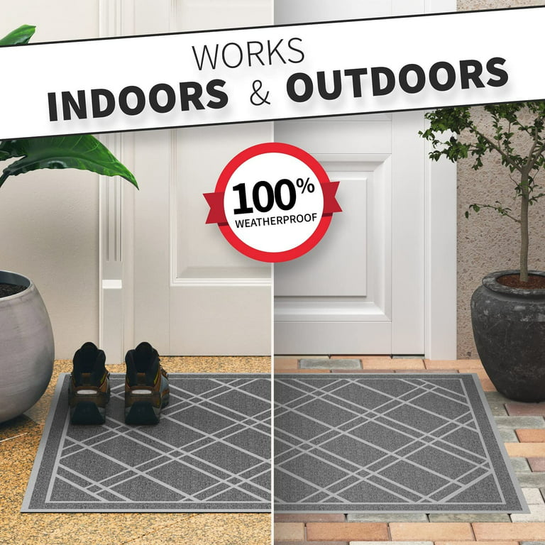 Industrial Slip Resistant Door Mat Entrance Rug Outdoor House Floor Mat