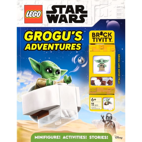 Activity Book with Minifigure Lego Star Wars: Grogu's Adventures, (Paperback)